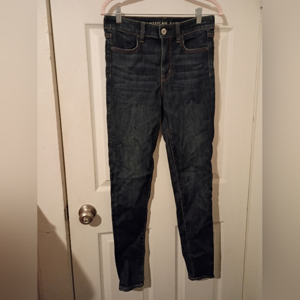 American Eagle 🦅 Dark Blue High Rise Jeggings